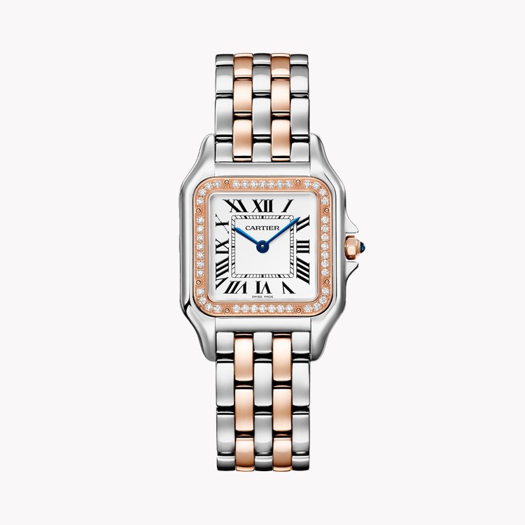 Cartier Panthère de Cartier Medium, Silver Dial, Roman Numerals_1