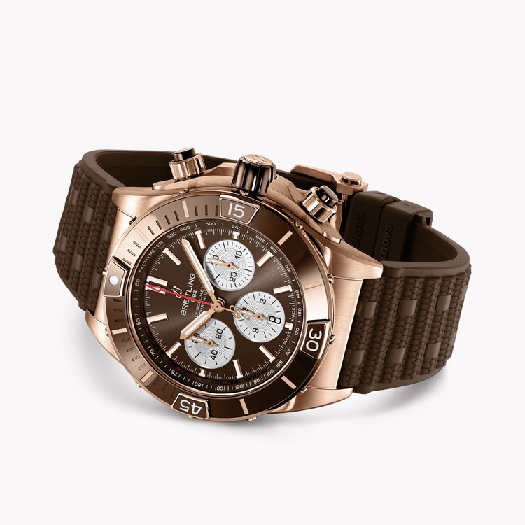 Breitling Super Chronomat B01 44 44mm, Brown Dial, Baton Numerals_4