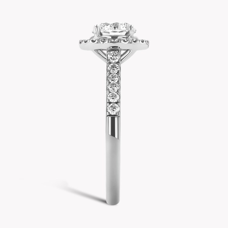 Celestial 0.30ct Brilliant Cut Diamond Cluster Ring Brilliant cut, Claw set_4