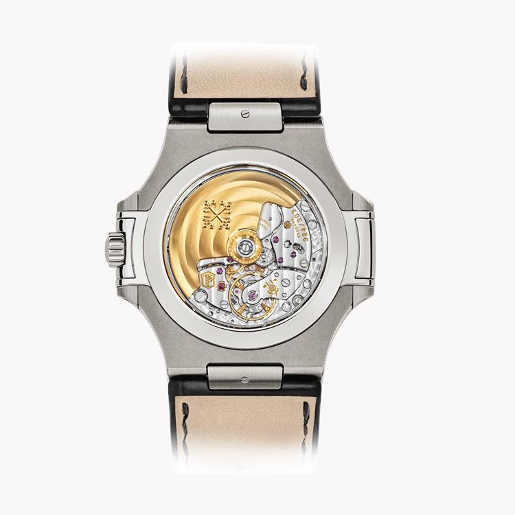 Patek Philippe Nautilus 40.5mm, Black Dial, Baton Numerals_2