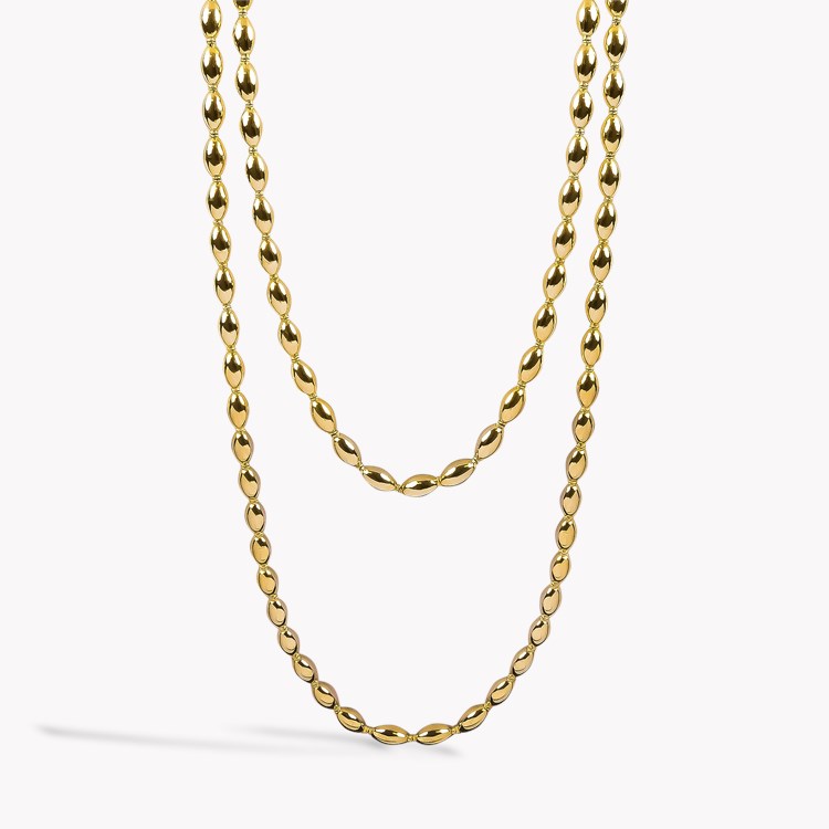 Belle Epoque Long Olive Necklace _2
