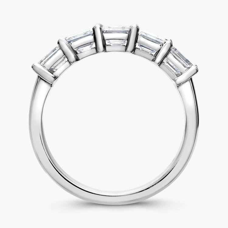 Asscher Cut Diamond Five-Stone Ring Asscher Cut, Five-Stone, Claw Set_3