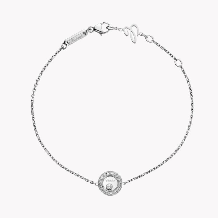 Chopard Happy Diamonds Round Shaped Bracelet Brilliant Cut Rub Over Set_1