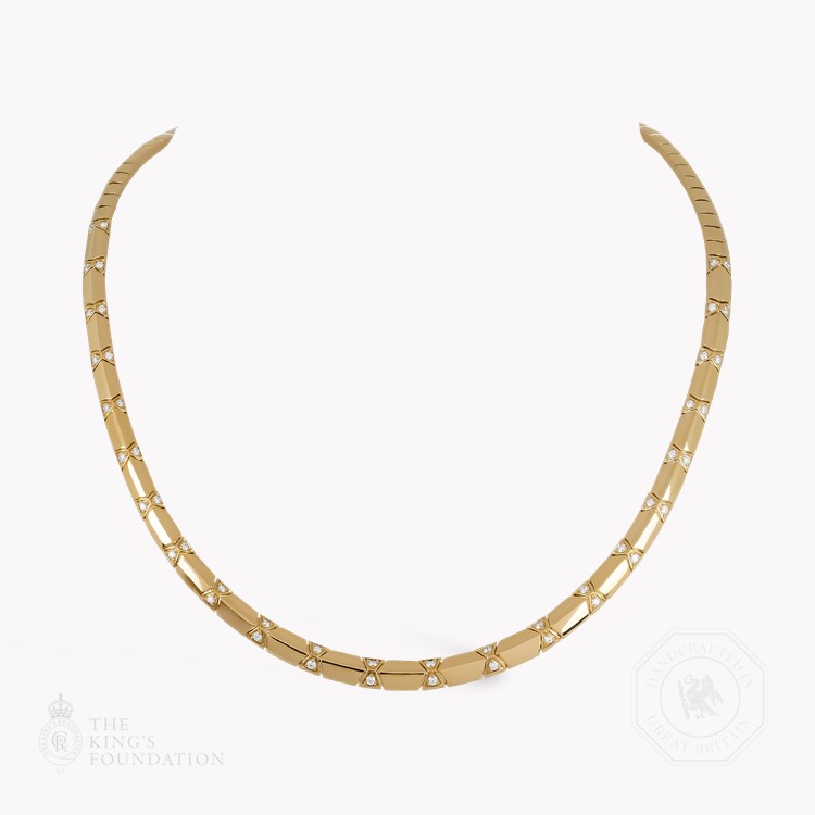 Origins Diamond Set Necklace Brilliant Cut, Grain Set_1