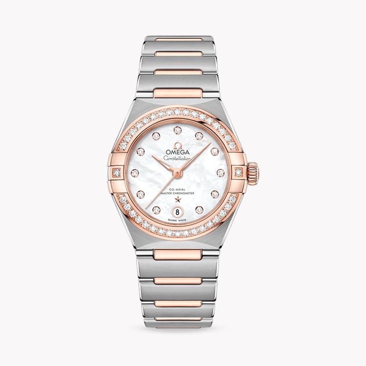 OMEGA Constellation   O13125292055001 29mm, Mother of Pearl Dial, Diamond Numerals_1