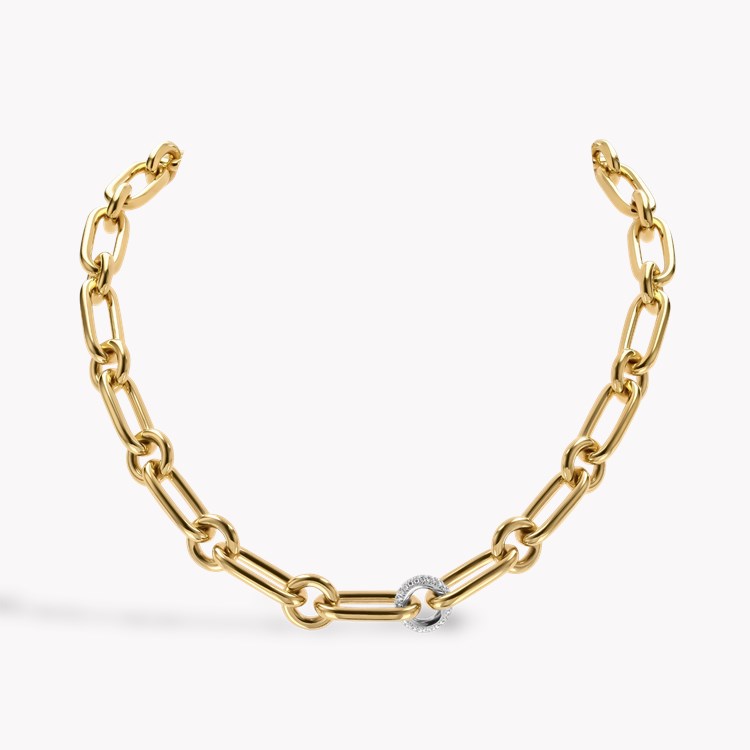 Havana 0.78ct Diamond Necklace Brilliant Cut, Pave Set_1