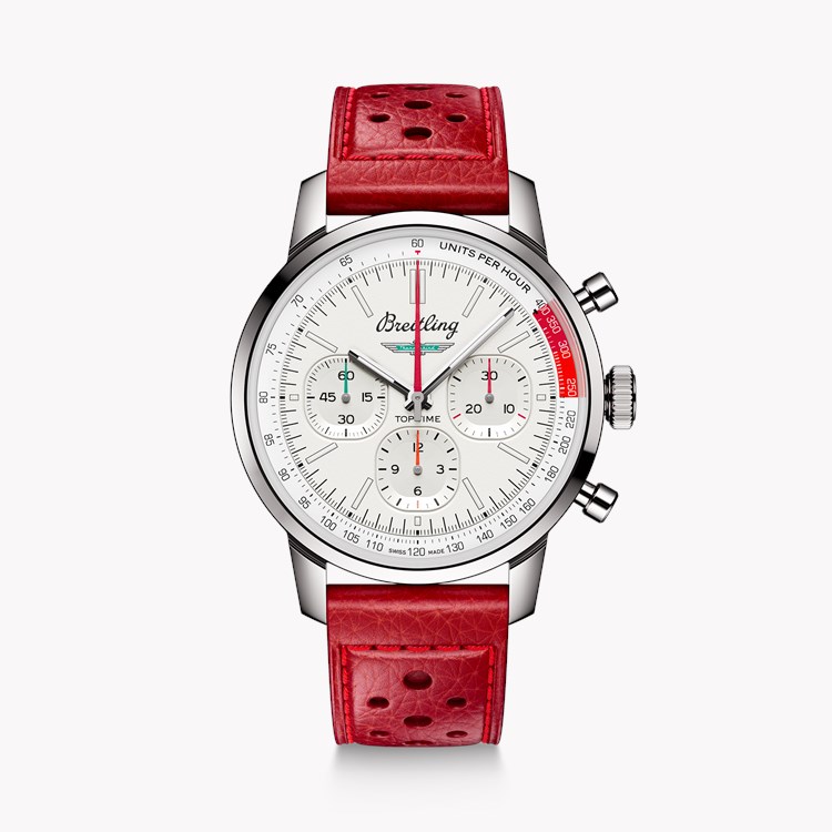 Breitling Top Time B01 Ford Thunderbird 41mm, White Dial, Baton Numerals_1