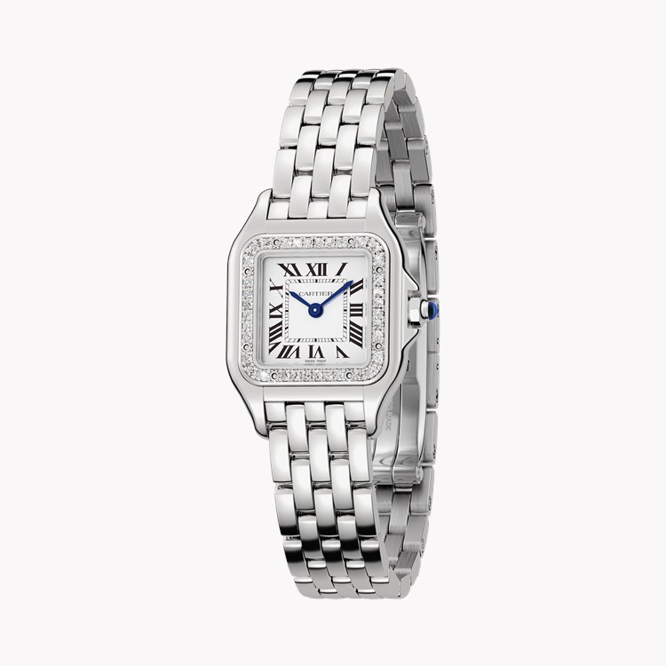 Cartier Panthère de Cartier Small, Silver Dial, Roman Numerals_2