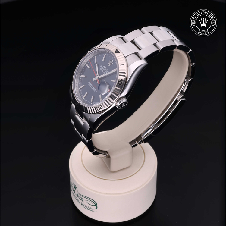 Rolex Datejust Turn-O-Graph 2004, 36mm, Oystersteel and White Gold
