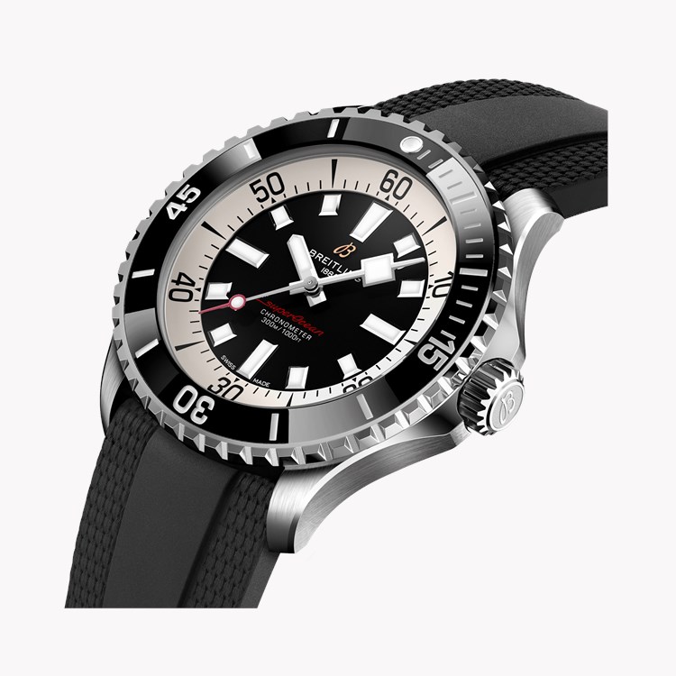 Breitling Superocean Automatic 46 46mm, Black Dial, Baton Numerals_3