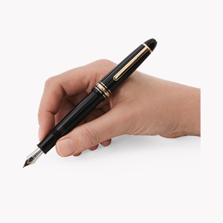 Montblanc Meisterstück Gold-Coated LeGrand Fountain Pen Size M , 13661_10