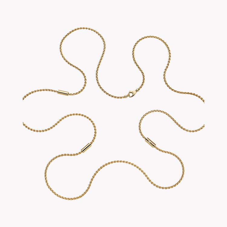 FOPE Aria Long Diamond Necklace Brilliant Cut, Rubover Set_1