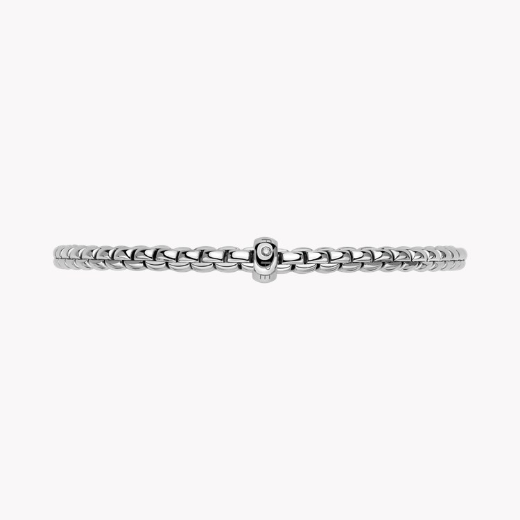 Fope Eka Flex'It Small Diamond Bangle Brilliant Cut, Rubover Set_3