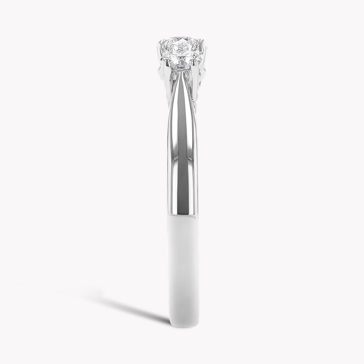 Trilogy 0.60ct Diamond Three Stone Ring Brilliant cut, Claw set_4