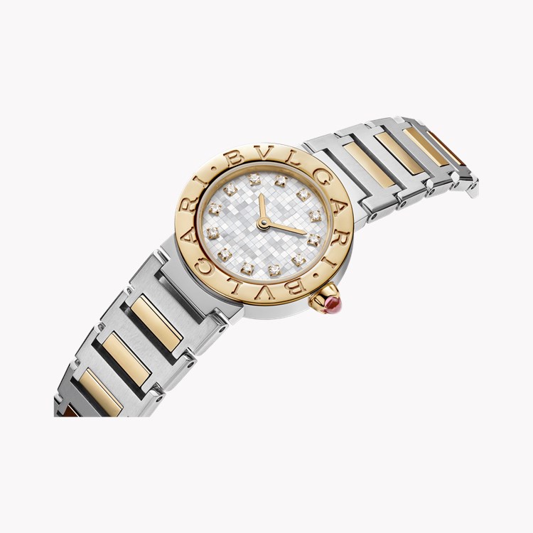 Bulgari Bulgari 23mm Mother of Pearl Diamond set Dial_2