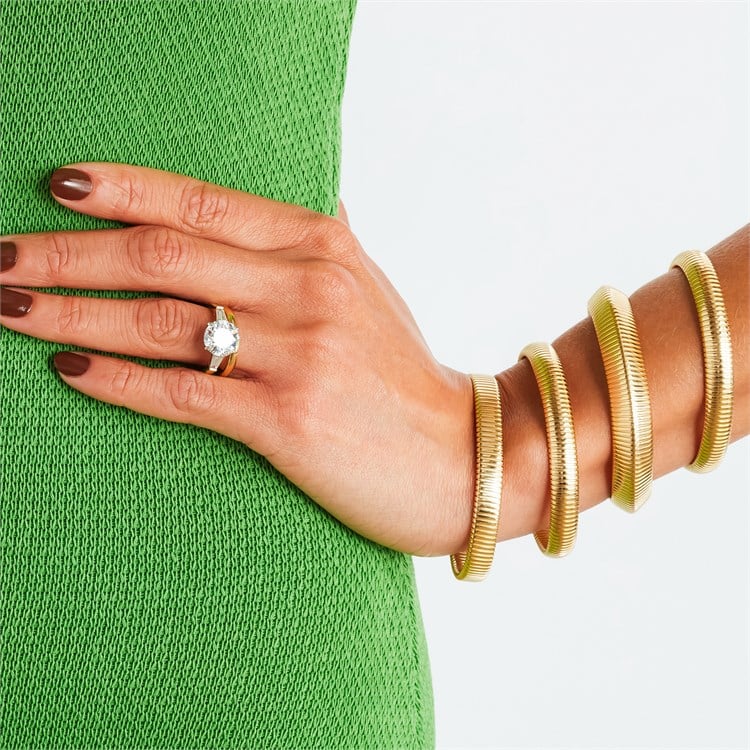 Fine Lines Flat Shape Bracelet _10