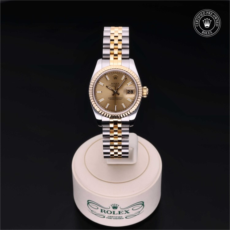 Lady-Datejust 26 2005, 26mm, Oystersteel and Yellow Gold