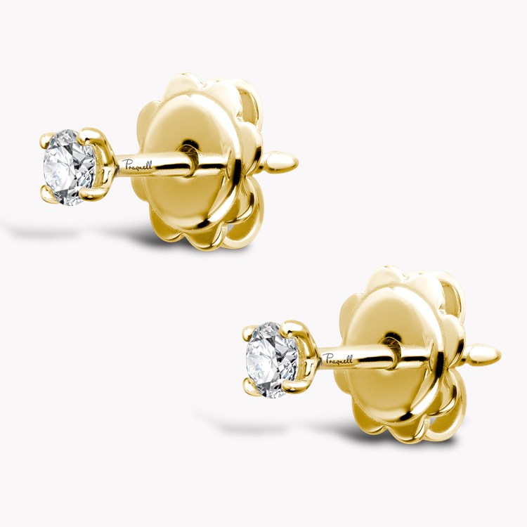 Diamond Stud Earrings Brilliant cut, Claw set_2