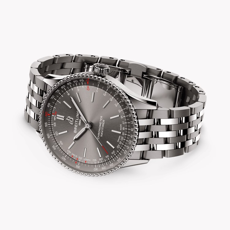 Breitling Navitimer 36mm, Grey Dial, Baton Numerals_3