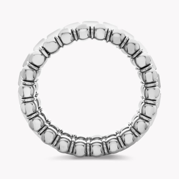 Bohemia Polished Expandable Ring in White Gold _3