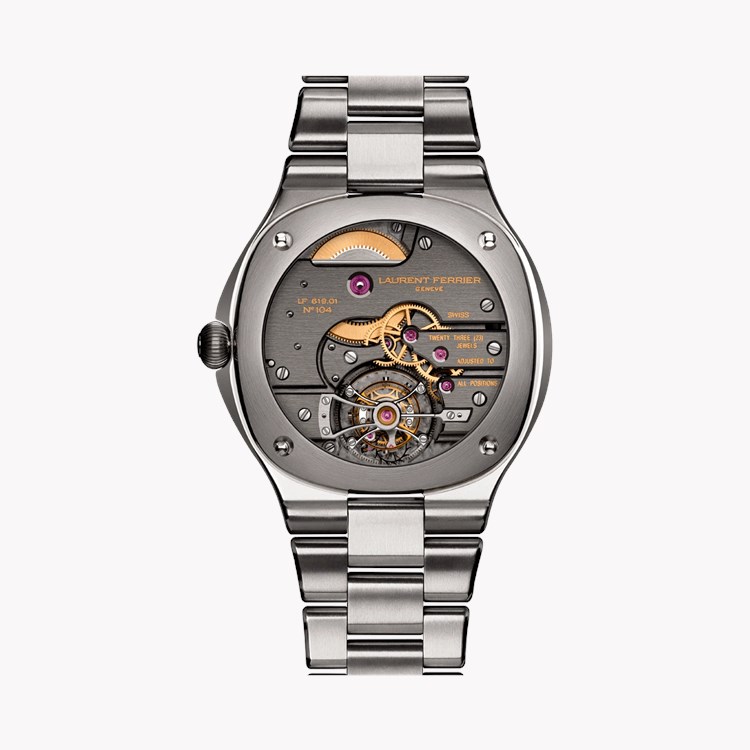 Laurent Ferrier Grand Sport Tourbillon Pursuit 44mm, Salmon-Pink Opaline Dial, Drop-shaped Indices_2