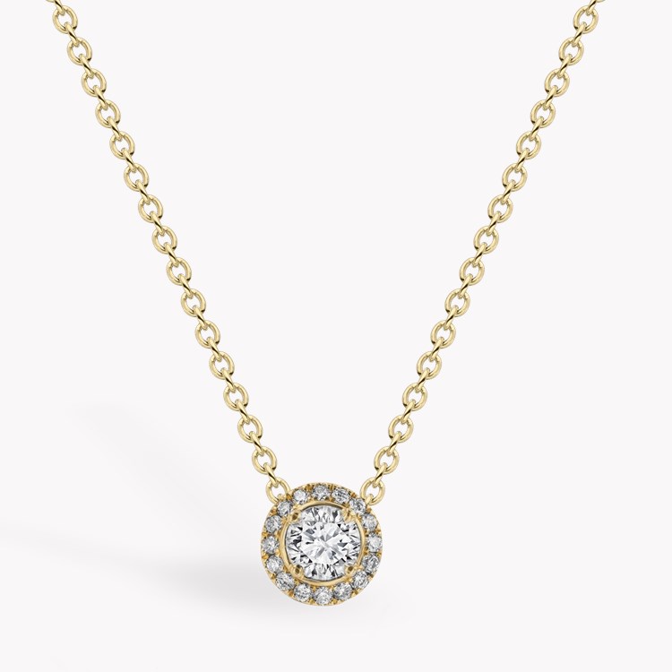 Celestial 0.30ct Diamond Cluster Pendant Brilliant cut, Claw set_1