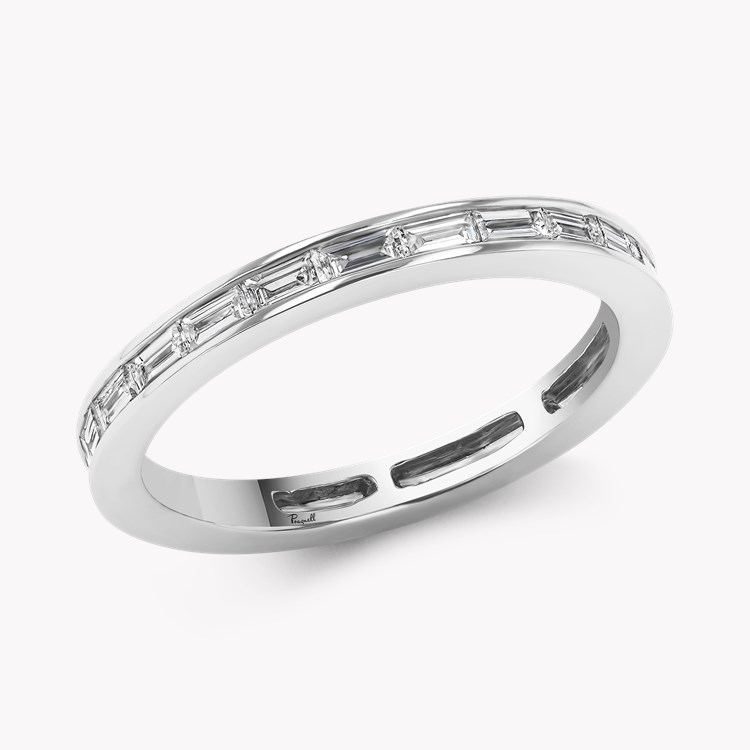 Baguette Cut 0.86ct Diamond Full Eternity Ring Baguette Cut, Channel Set_1