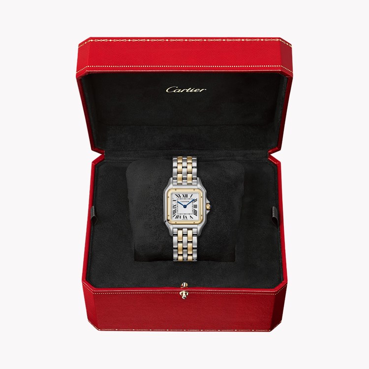 Cartier Panthère de Cartier Medium, Silver Dial, Roman Numerals_4