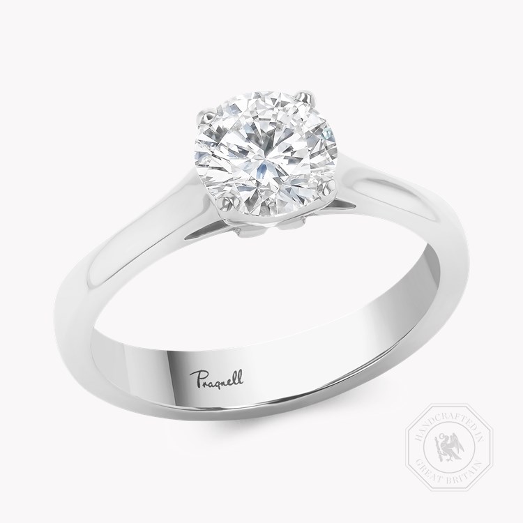 Brilliant Cut 1.02ct South African Diamond Solitaire Ring Brilliant cut, Claw set_1