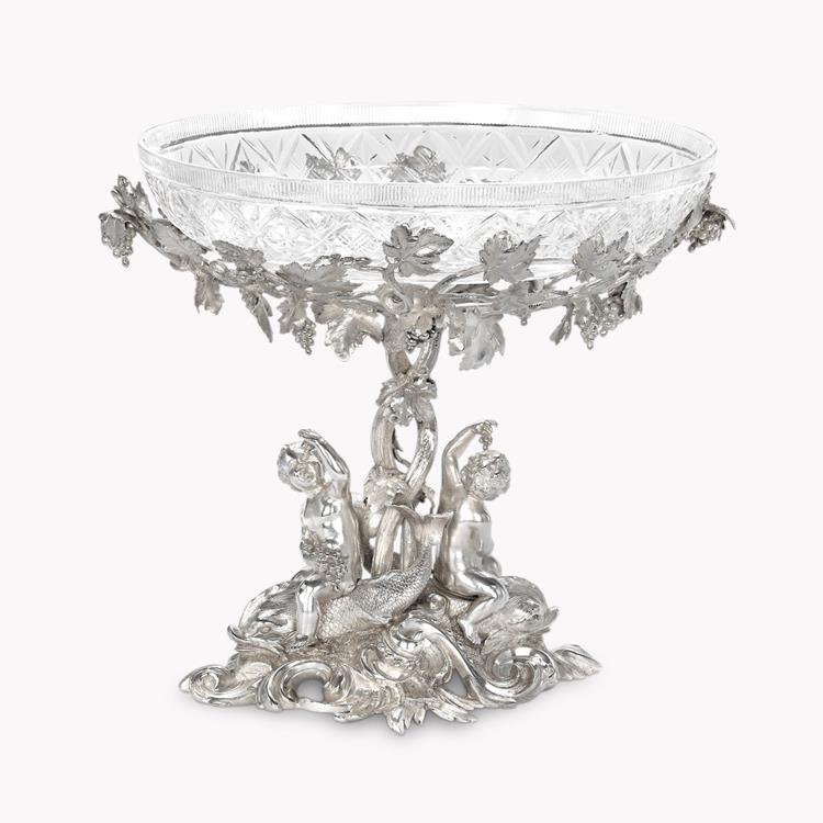 Silver Victorian Table Centrepiece Barnards & Co., 1862