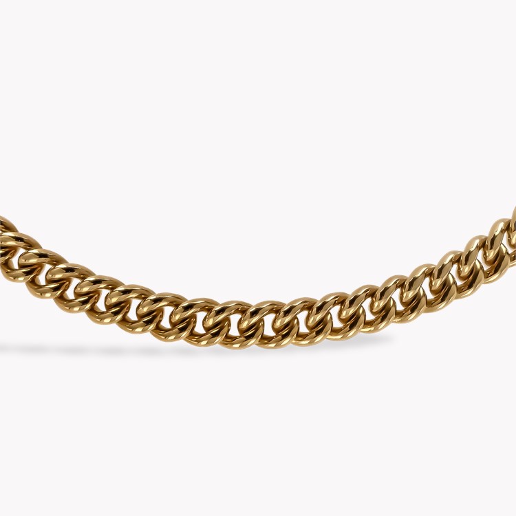 Victorian  34cm Oval Link Necklace _2