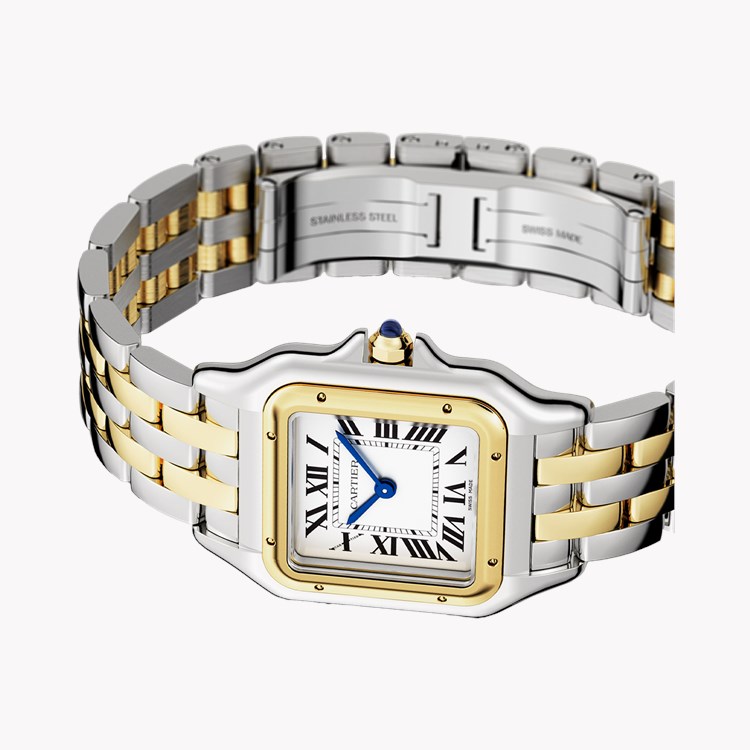 Cartier Panthère de Cartier Medium, Silver Dial, Roman Numerals_5