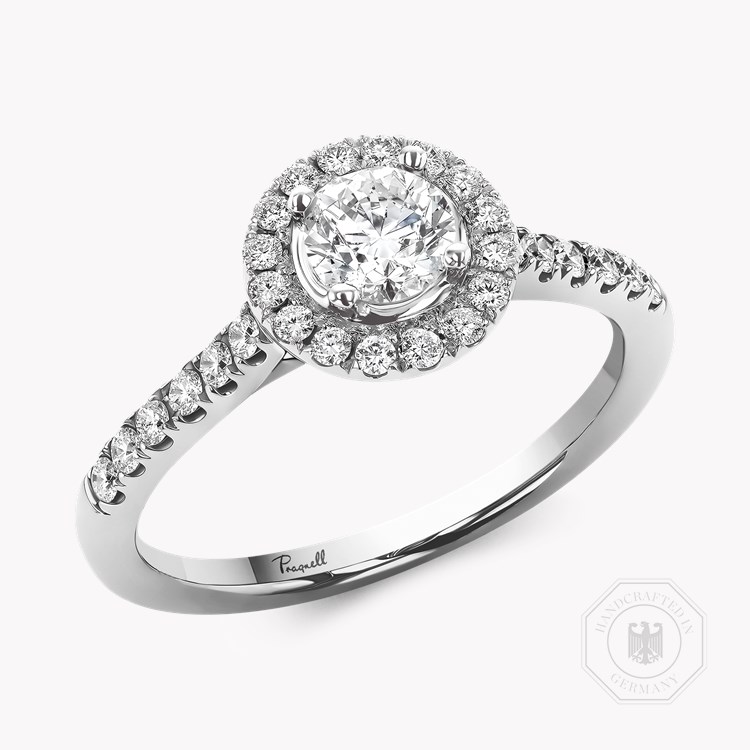 Celestial 0.50ct Brilliant Cut Diamond Cluster Ring Brilliant cut, Claw set_1