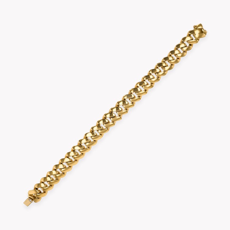 Fusion Polished Curb Link Bracelet (21cm) Brilliant Cut_3
