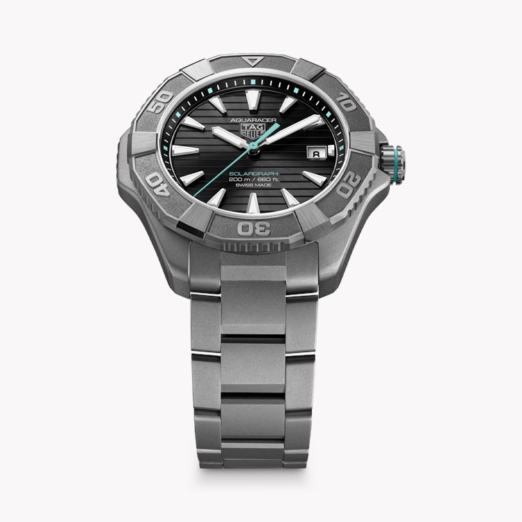 Tag Heuer Aquaracer Professional 200 Solargraph 40mm, Black Dial, Baton Numerals_4