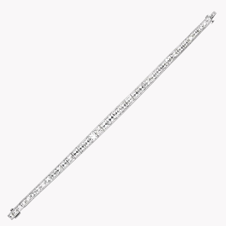 Belle Epoque Diamond Line Bracelet French Cut, Channel Set_2