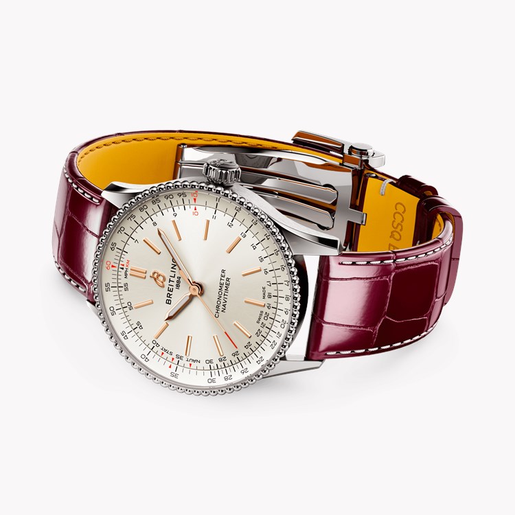 Breitling Navitimer 36 36mm, White Dial, Baton Numerals_4