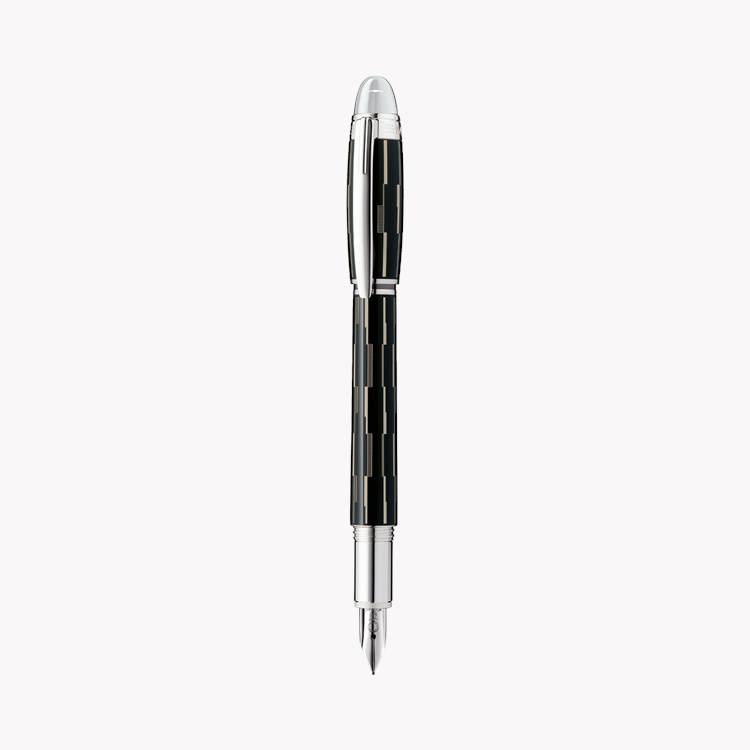 Montblanc StarWalker Black Mystery Fountain Pen Size M , 104224_1