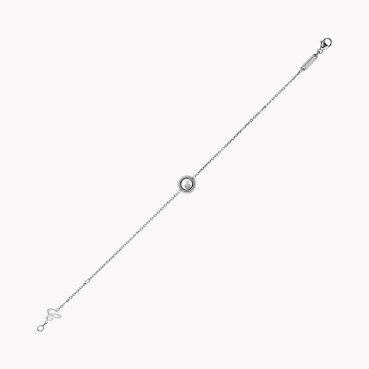 Chopard Happy Diamonds Round Shaped Bracelet Brilliant Cut Rub Over Set_1