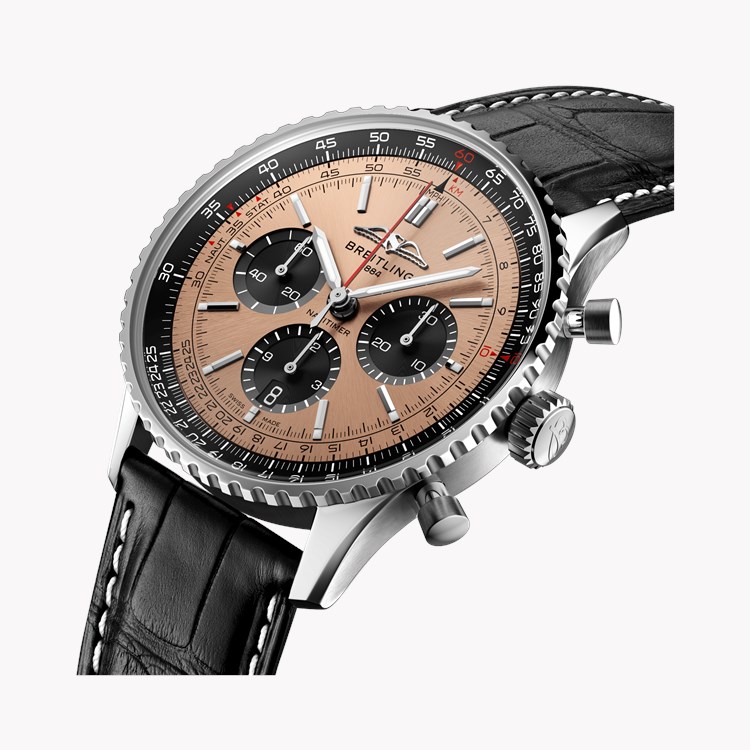 Breitling Navitimer B01 Chronograph 43 43mm, Copper Dial, Baton Numerals_3