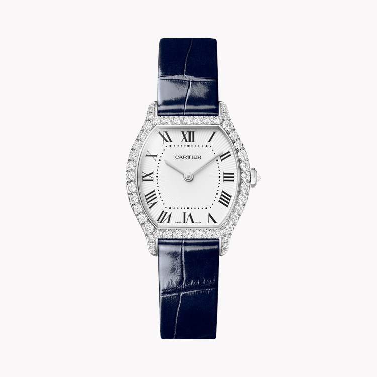 Cartier Tortue 26.7mm, White Dial, Roman Numerals_1