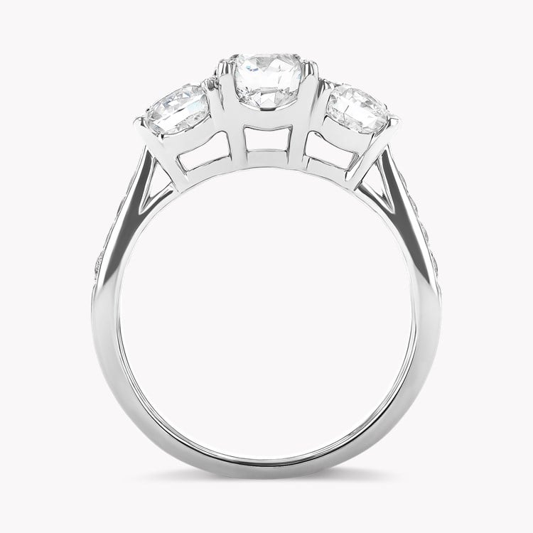 Duchess 0.60ct Diamond Three Stone Ring Brilliant cut, Claw set_3