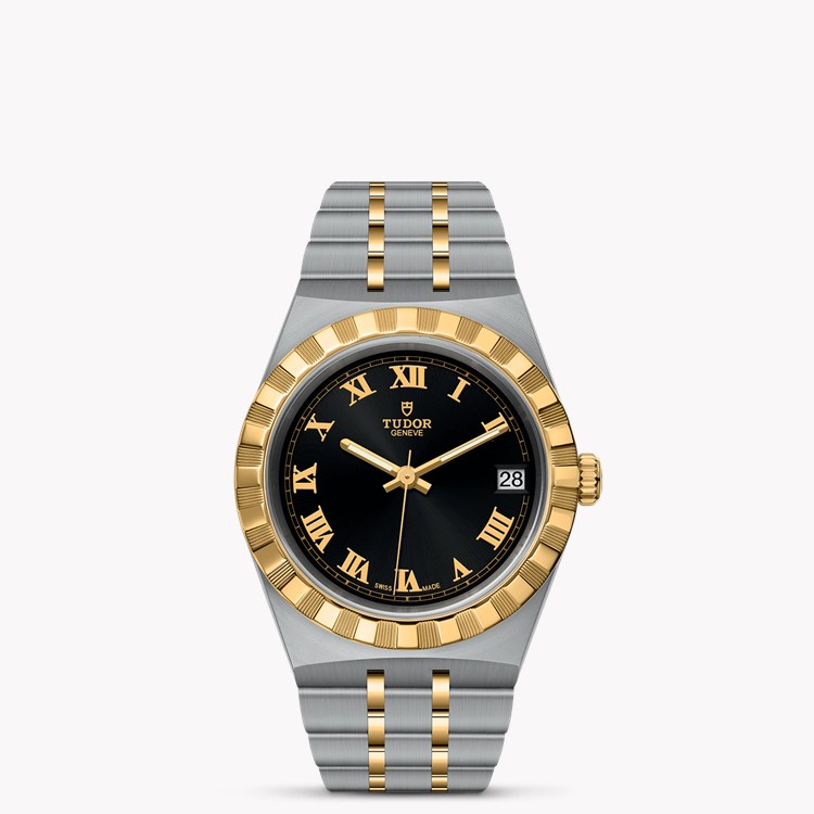Tudor Royal 34mm. Black Dial. Roman Numerals_1