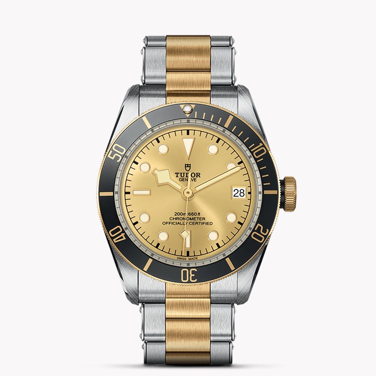 Tudor Black Bay S&G 41mm. Gold Dial. Baton Numerals_1