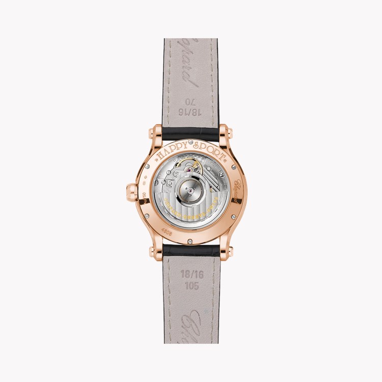 Chopard Happy Sport 36mm, Mother of Pearl Dial, Roman Numerals_2