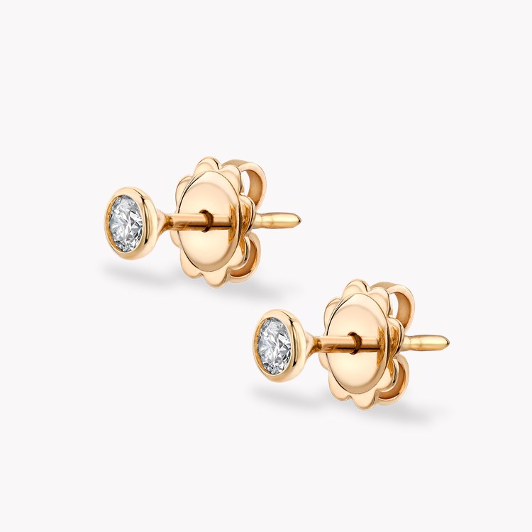 Sundance Diamond Stud Earrings Brilliant Cut, Rubover Set_2