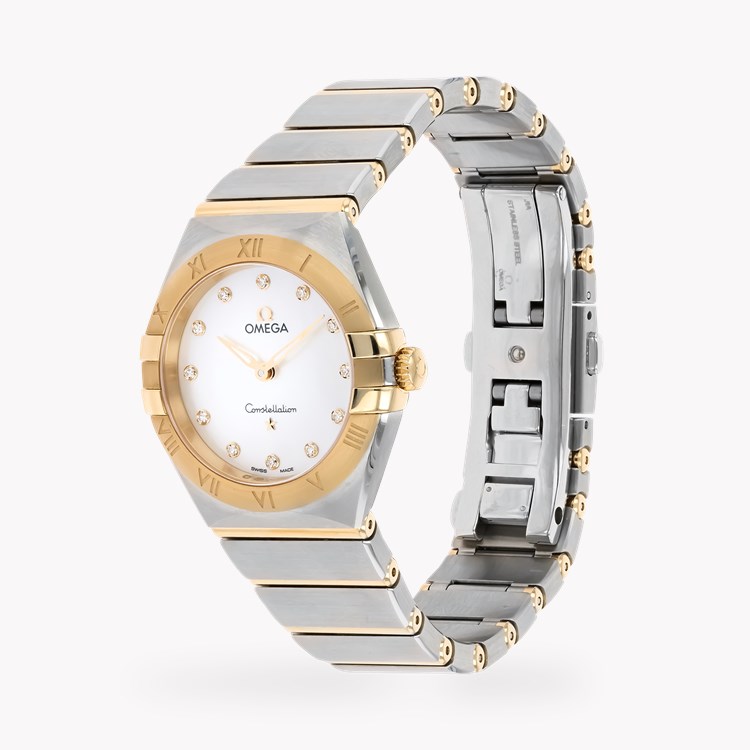 Pre-Owned OMEGA Constellation O13120286055002 Watch - 28mm, Mother 