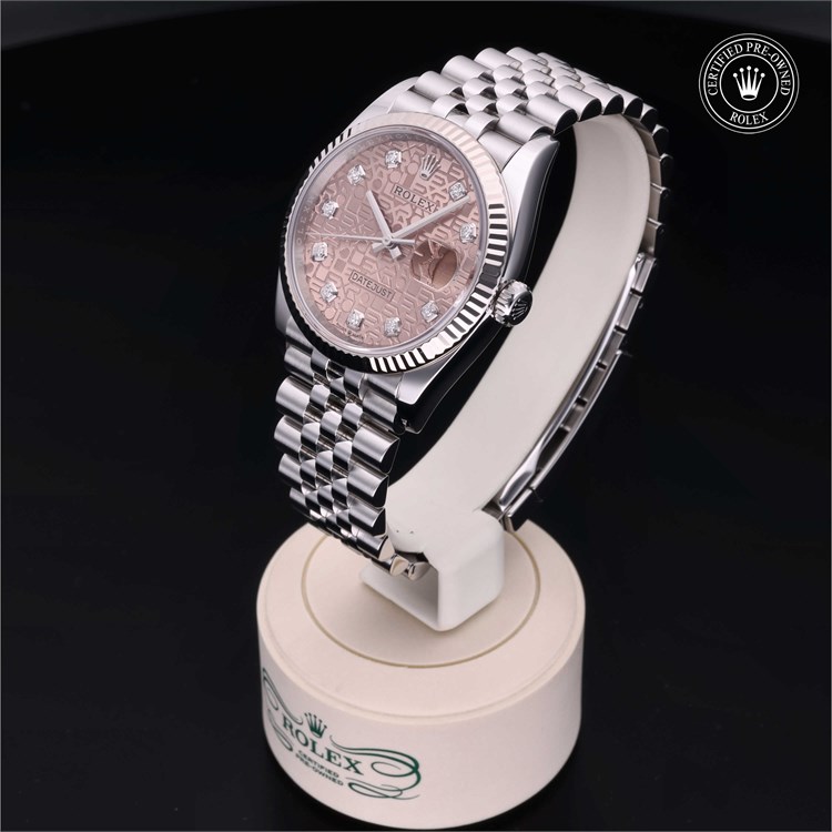 Rolex Datejust 36 2019, 36mm, Oystersteel and White Gold_3