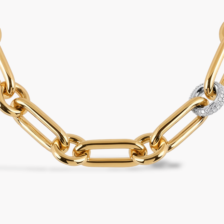 Havana 2.16ct Natural Diamond Bold Necklace Brilliant Cut, Pavé Set_2