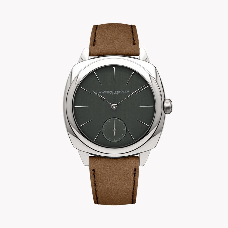 Laurent Ferrier Square Micro Rotor Evergreen 41mm, Green Dial, Baton Numerals_1